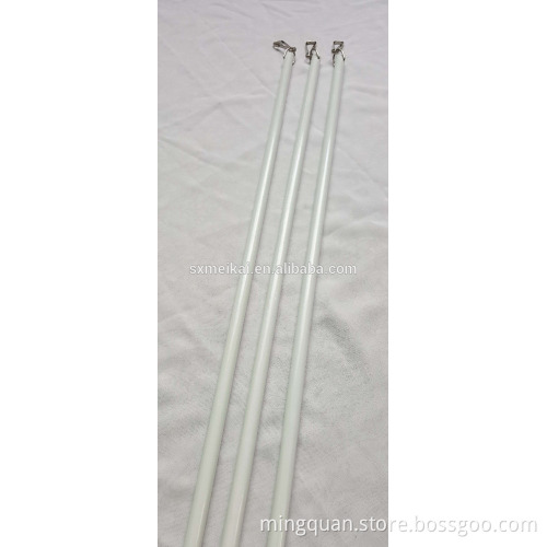 Tongkat tirai tongkat serat kayu gentian kaca 11mm